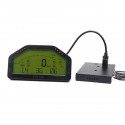 DO908 Bar/PSI KMH/MPH Dash Race Display Wire Harness Set Dashboard LCD Screen Gauge Waterproof Full Sensor Kit Dashboard