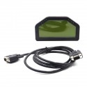 DO908 Bar/PSI KMH/MPH Dash Race Display Wire Harness Set Dashboard LCD Screen Gauge Waterproof Full Sensor Kit Dashboard