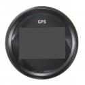 GPS Speedometer Waterproof Digital Odometer Gauge Black For Vehicle