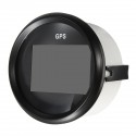 GPS Speedometer Waterproof Digital Odometer Gauge Black For Vehicle