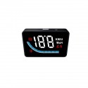 L1 Head-up Display Digital Display HUD Speed Water Temperature Voltage OBD + Alarm Monitor For Vehicles Universal