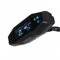 LCD Digital Motorcycle Multi Gauge Bar Speedometer Odo Tachometer Gear Indicator