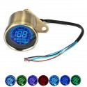 LCD Digital Motorcycle Speedometer Universal Odometer Motorbike Tachometer