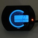 Motorcycle KMH LCD Digital Odometer Speedometer Tachometer With 7 Colors Background