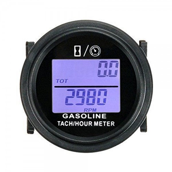 Motorcycle Runleader RL-HM005L Inductive Tachometer With Hour Meter For All Gasoline Engine