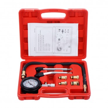 Petrol Engine Cylinder Pressure Gauge Diagnostic Tool Compression Tester For Motorcycle Car