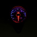 Universal Motorcycle Dual LED Backlight Signal Odometer Mileage Speedometer Gauge