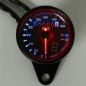 Universal Motorcycle LED Odometer Speedometer Speedo Tachometer Gauge