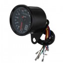 Universal Motorcycle LED Odometer Speedometer Speedo Tachometer Gauge