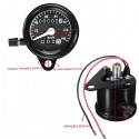 Universal RPM Motorcycle Mileage Meter Speedometer Gauge