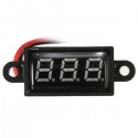 Waterproof 0.28inch DC 3.5-30V Mini Digital LED Volt Meterr For 12V Car Moto