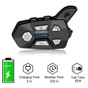 2PCS 1000M Helmet Headsets bluetooth 2 Riders Intercom For R5 Motorcycle FM Bt Wireless Intercomunicador Interphone Mp3