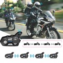 2Pcs R9 1500M Waterproof bluetooth 4 Riders Helmet Intercom Universal Pairing Motorcycle Full-duplex FM Headsets Interphone