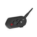 500mAh 1200M Motorcycle Skiing Helmet Intercom Headset With bluetooth Function