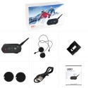 500mAh 1200M Motorcycle Skiing Helmet Intercom Headset With bluetooth Function