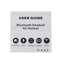 50M 110dB Wireless Motorcycle Helmet Headset With bluetooth Function Hands Free Intercom