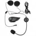 800M Motorcycle Helmet Stereo Interphone With bluetooth Function Headset Intercom