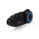 Maxto M3 Motorcycle Helmet Intercom bluetooth & WIFI Recorer Group 6 Riders Walkie-Talkie With Dash Camera HD 1080P Lens