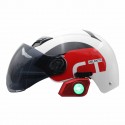 Motorcycle Helmet bluetooth Headset Speaker MP3 FM Radio Headphone With Colorful Light