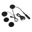 Motorcycle bluetooth 4.0 EDR Helmet Headset Handsfree Headphone with Microphone