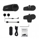 SM-M2 1000M Universal Pairing bluetooth Intercom Helemt Waterpoof Group Talking Motorcycle Interphone FM Headset