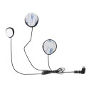 Soft Tube Intercom Headset with Microphone Type C For BT-S2 BT-S1 BT-S3 Helmet Interphone