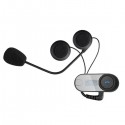 800M LCD Display Motorcycle Helmet Intercom Stereo Headset With bluetooth FM MP3 Function