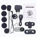 800M LCD Display Motorcycle Helmet Intercom Stereo Headset With bluetooth FM MP3 Function