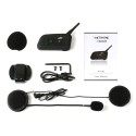 V6-1200 1200M Motorcycle Helmet Intercom Interphone With bluetooth Function