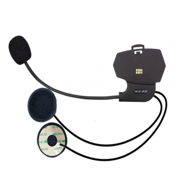 R5/R9 Motorcycle Helmet Intercom Headset With Microphone For Full/Half Face Helmet