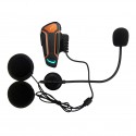 WT003 1000M Full-Duplex 3 People Helmet Intercom Waterproof Motorcycle Headset Walkie Talkie With bluetooth Function