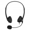 Wired USB Mic Headphones Volume Control Stereo Computer Headsets For PC Laptop