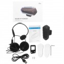 bluetooth Helmet Headset BT Headphone Earphone Motor Handsfree FM 450mAh IP54