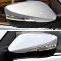 Car Side Rearview Mirror Turning Lamp Ultrasound Technology Design