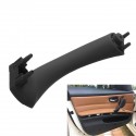 1PCS Left Black Inner Door Handle Trim Cover For BMW E90 3 Series Sedan Wagon