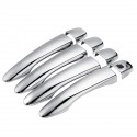 8pcs Chrome ABS Car Door Handle Cover Trim For Nissan Qashqai J11 2014-2018