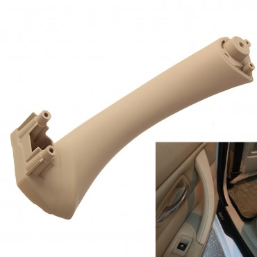 Beige Inner Door Handles Trim Cover Front Rear Left Side For BMW E90 3 Series Sedan Wagon 51417230854