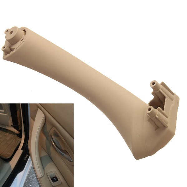 Beige Inner Door Handles Trim Cover Front Rear Right Side For BMW E90 3 Series Sedan Wagon 51417230854