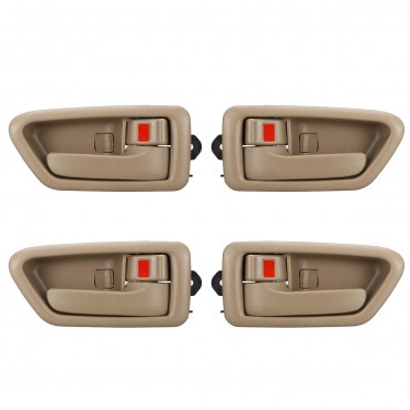 Car Door Handle for Toyota 1997-2001 Camry Inside Left & Right Set of 4