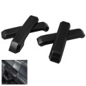 Carbon Fiber Grain Inner Door Handles Cover Trim Accessories For Ford F150 2015-2017