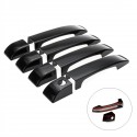 Gloss Black Car Door Handle Covers Trim For Land Rover Range Vogue L322 2002-2012