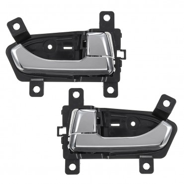 Left/Right Inside Door Handle Black For KIA Sportage 2010-2014