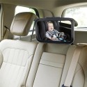 360° Rotatable Car Safety Reverse Baby Back Seat Rear View Mirror Headrest Square Baby Monitor