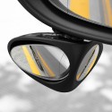 3R Car Double Side Blind Spot Rearview Mirror HD 360° Wide Angle Reversing Auxiliary Mirror