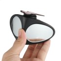3R Car Double Side Blind Spot Rearview Mirror HD 360° Wide Angle Reversing Auxiliary Mirror