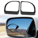 3R Pair Sector Shape Car Blind Spot Rearview Mirror HD Convex 360° Wide Angle Adjustable Mirror