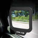 Convex Magnetic 270° Wide Angle Car Blind Spot Mirror Safe Mirror for Car Rear Second Row Seats