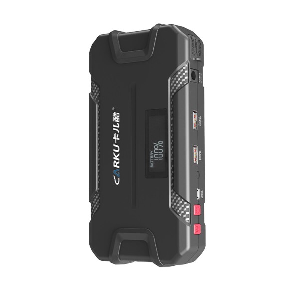 64B Portable Car Jump Starter 12V 12000mAh Emergency Battery Booster with QC 3.0 LED FlashLight