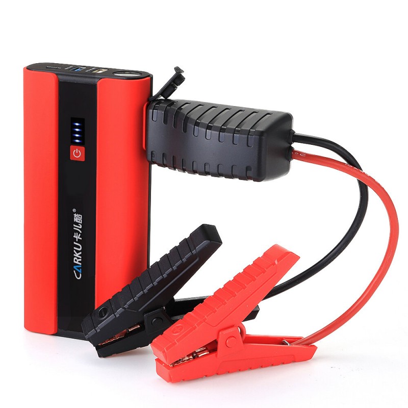 X7 Car Jump Starter 10000mAh 600A Peak Emergency Battery Booster Portable Power Bank with LED FlashLight from
