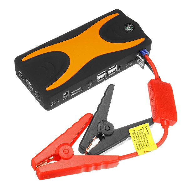D28A Portable Car Jump Starter 12V 22000mAh Emergency Battery Booster with LED FlashLight Safety Hammer